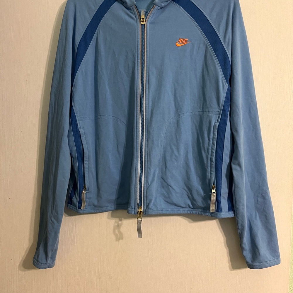 Nike Women's Light Blue Bomber Jacket